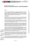 Vista preliminar de documento Resolución Directoral Ejecutiva