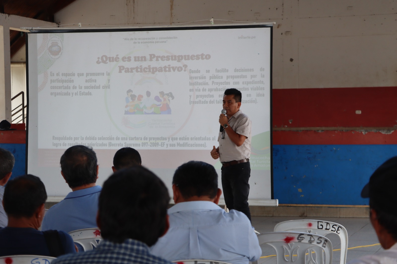 Taller informativo y de planteamiento de proyectos en presupuesto participativo 2026-2028