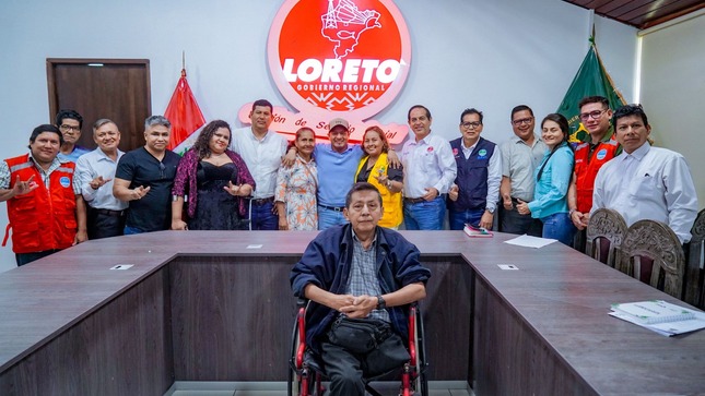 "Gobernador René Chávez impulsa una sociedad inclusiva para Loreto."