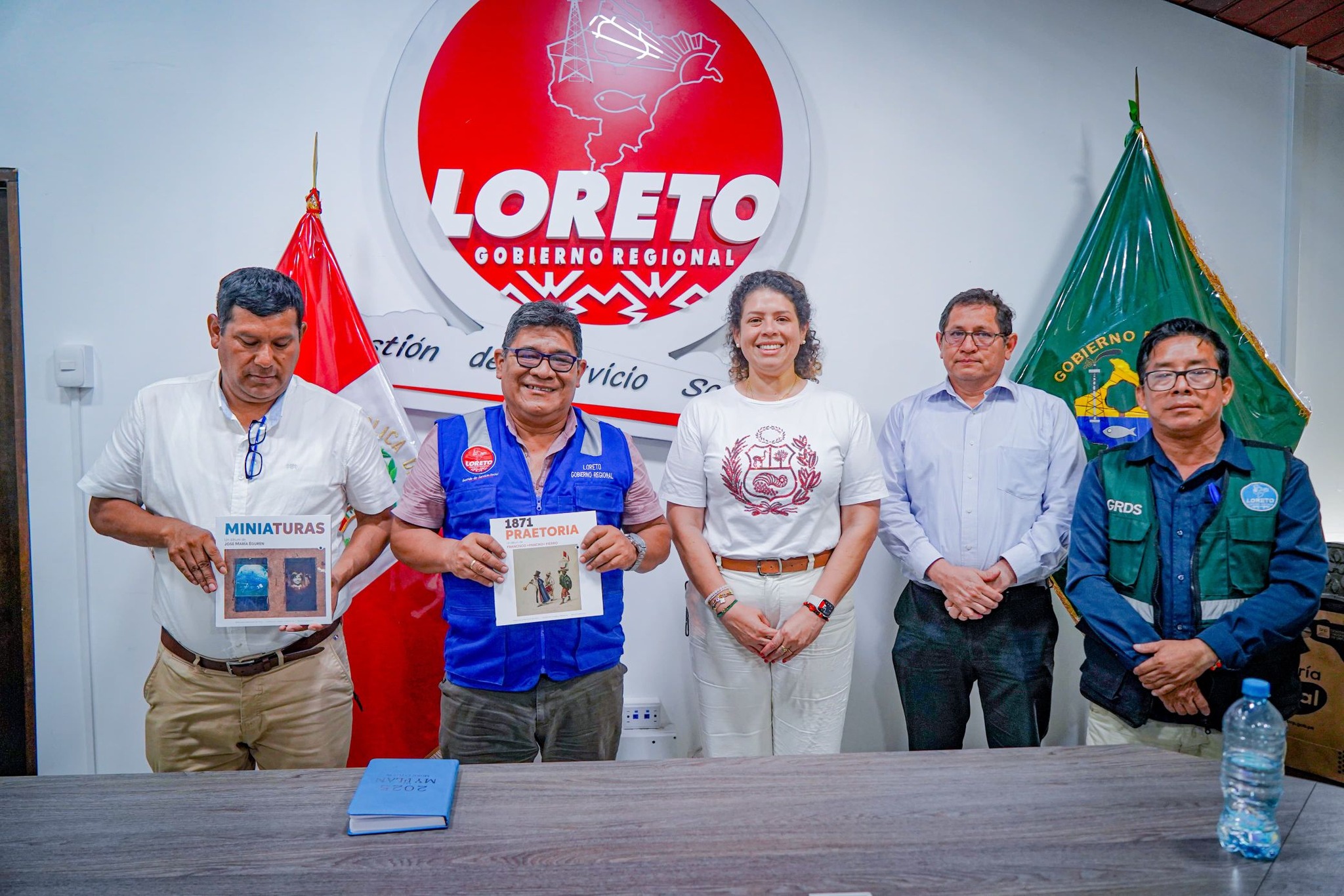 "GOREL se reúne con la jefa de la Biblioteca Nacional del Perú para impulsar la literatura amazónica