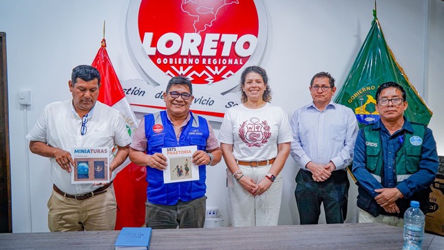 "GOREL se reúne con la jefa de la Biblioteca Nacional del Perú para impulsar la literatura amazónica