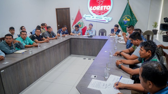 "GOREL reafirma el trabajo articulado con dirigentes del Bloque de Federaciones Lote 8"