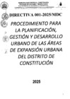 Vista preliminar de documento Directiva 001-2025/MDC
