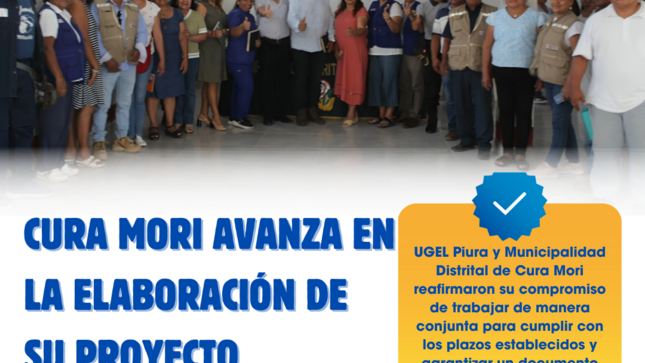 Cura Mori avanza en la elaboración de su Proyecto Educativo Local (PEL)
