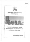 Vista preliminar de documento PLAN DE DESARROLLO LOCAL CONCERTADO DEL DISTRITO DE SAMEGUA 2018-2030