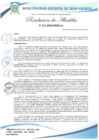 Vista preliminar de documento RESOLUCION DE ALCALDIA 011-2025-MDDV-A