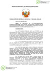 Vista preliminar de documento Resolución de Gerencia General N° 0005-2025-INIA-GG