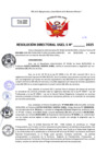 Vista preliminar de documento Resolucion Directoral N° 000244-2025