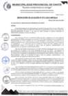 Vista preliminar de documento RESOLUCIÓN DE ALCALDÍA N°071-2025-MPCH-A