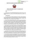 Vista preliminar de documento Resolución Directoral Nº 0012-2025-INIA-OA