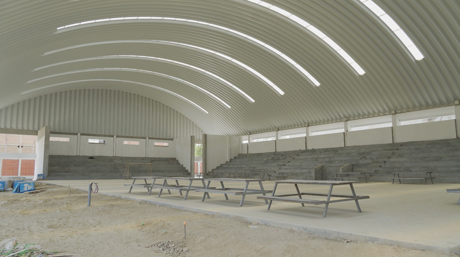 Tecnológico Almirante Miguel Grau que construye el GORE contará con cancha deportiva y pista atlética