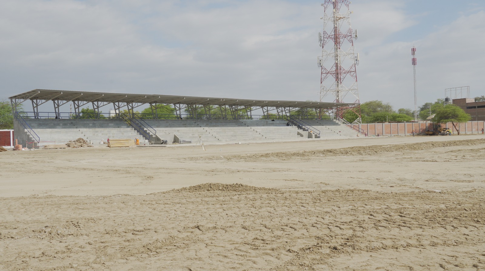 Tecnológico Almirante Miguel Grau que construye el GORE contará con cancha deportiva y pista atlética