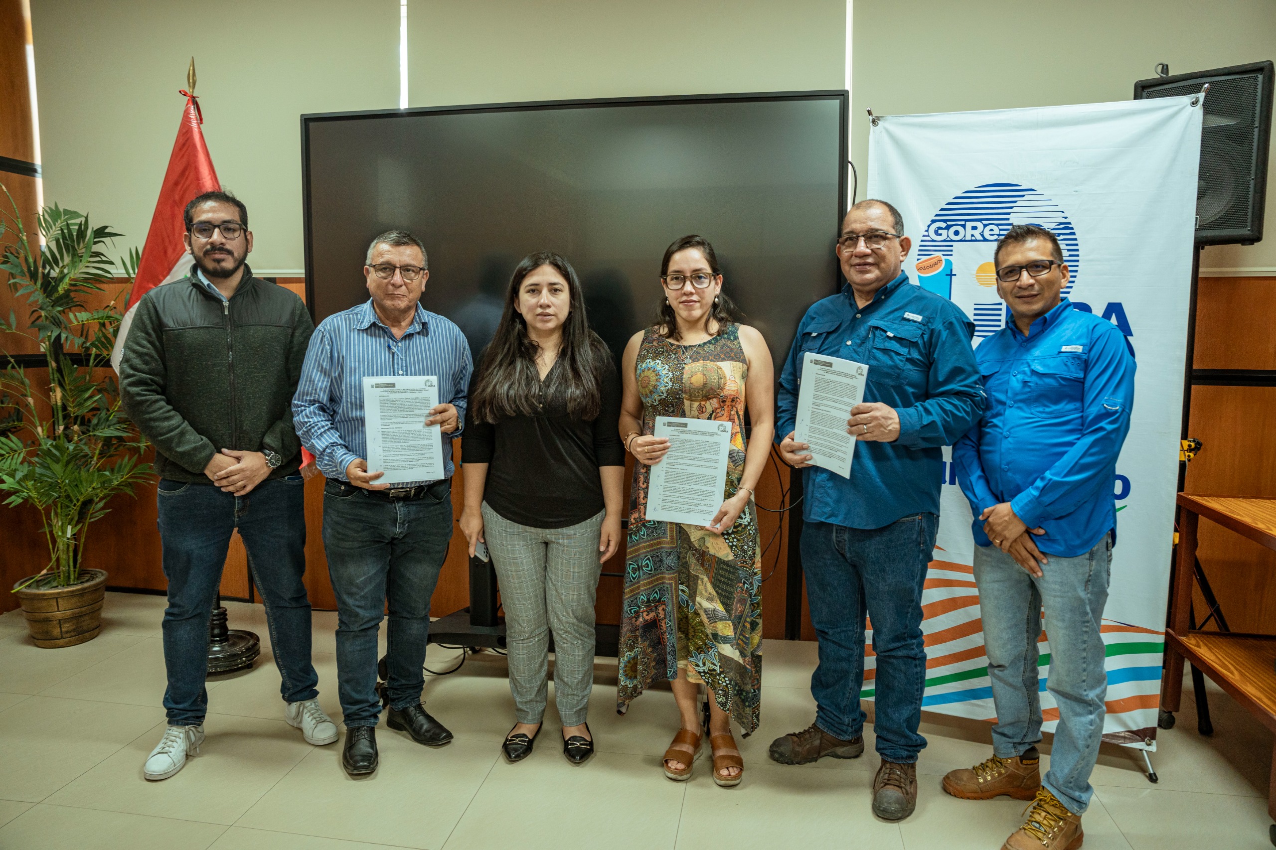 GORE y MIDAGRI inician gestiones para implementar mejoras en el Sistema Hidráulico de Poechos