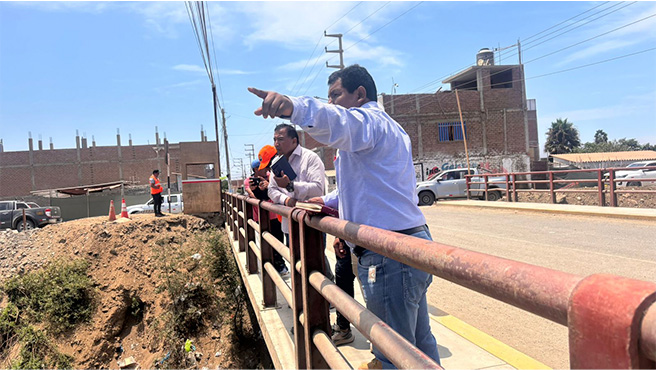 Defensa civil continúa monitoreando el estado situacional del río Huarmey
