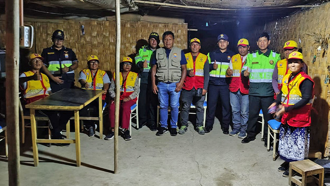 Autoridades continúan los patrullajes mixtos en Huarmey