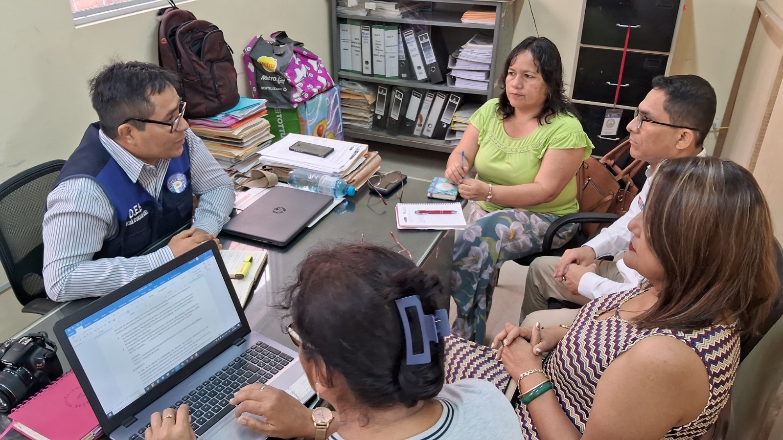 Piura: Wasi Mikuna articula acciones con la Dirección Regional de Educación en beneficio del servicio alimentario escolar.