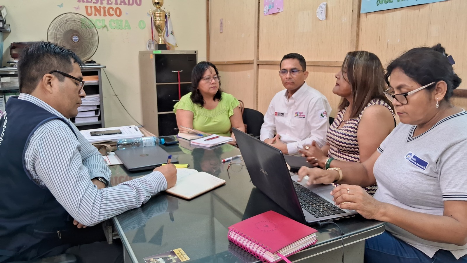 Piura: Wasi Mikuna articula acciones con la Dirección Regional de Educación en beneficio del servicio alimentario escolar.
