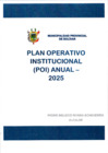 Vista preliminar de documento PLAN OPERATIVO INSTITUCIONAL (POI) - ANUAL 2025