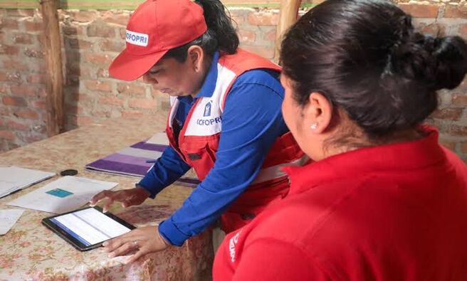 Hasta el 26 de febrero, familias de cerca de 600 lotes serán visitados por brigadas de Cofopri.