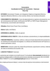 Vista preliminar de documento Convocatoria Coordinador de Obras de Transmisión