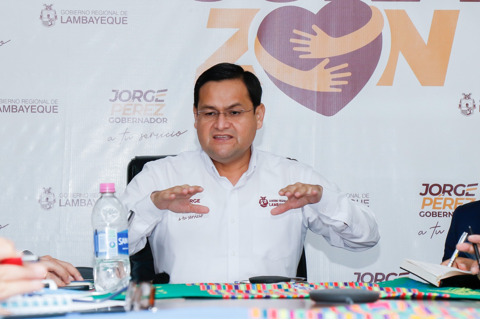 Gobernado Regional Jorge Perez