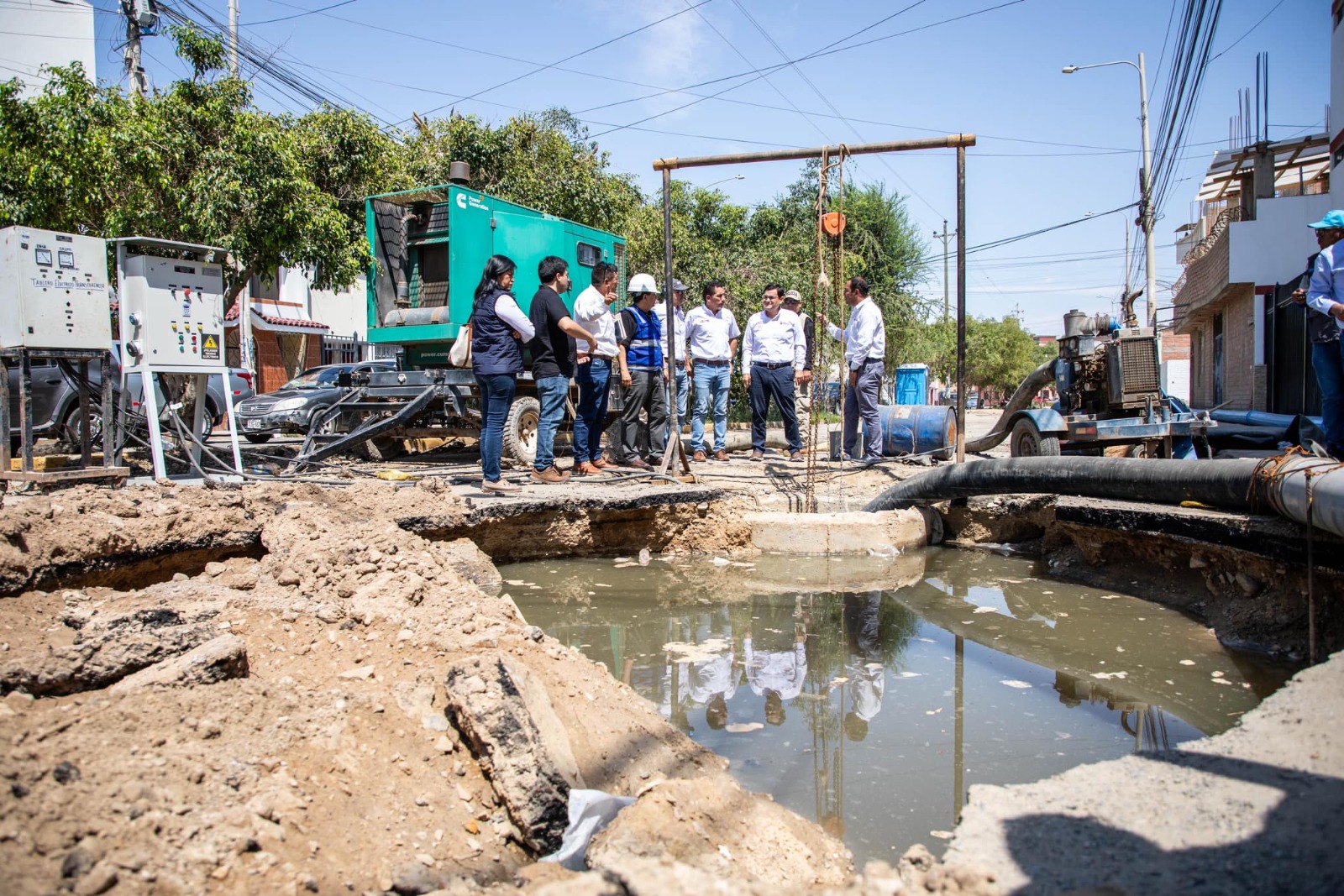 Recorrido al lugar de los hechos