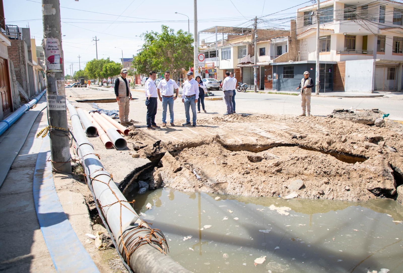 Recorrido al lugar de los hechos