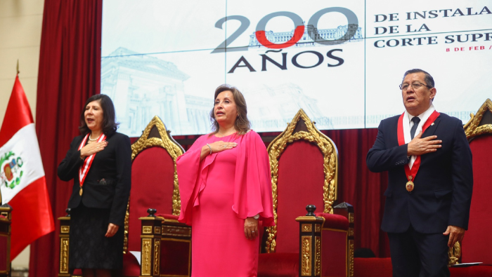 Presidenta Boluarte: Es fundamental para el desarrollo del país evitar la politización de la justicia