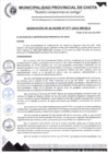 Vista preliminar de documento RESOLUCIÓN DE ALCALDÍA N°077-2025-MPCH-A