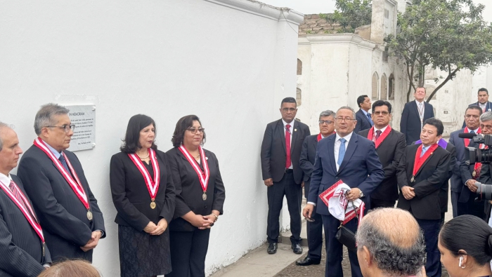 Actos conmemorativos por el Bicentenario de Instalación de la Corte Suprema del Perú