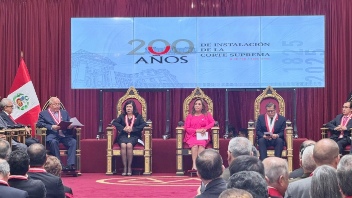 Actos conmemorativos por el Bicentenario de Instalación de la Corte Suprema del Perú