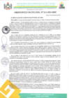 Vista preliminar de documento ORDENANZA MUNICIPAL N° 014 - 2024 - MPC