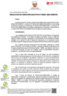 Vista preliminar de documento RESOLUCION DE DIRECCIÓN EJECUTIVA-000021-2025-DE