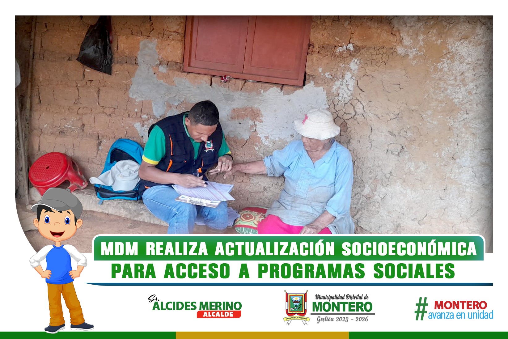 MDM Realiza Actualización Socioeconómica para Acceso a programas Sociales
