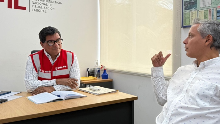 Dirección Regional de Trabajo y Sunafil coordinan acciones para fortalecer la fiscalización laboral en San Martín