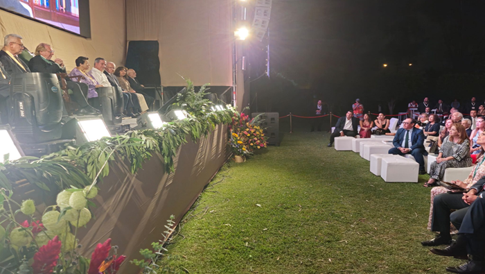Magistrado del TC Gustavo Gutiérrez participó en la sesión solemne por el 63 aniversario del distrito de La Molina