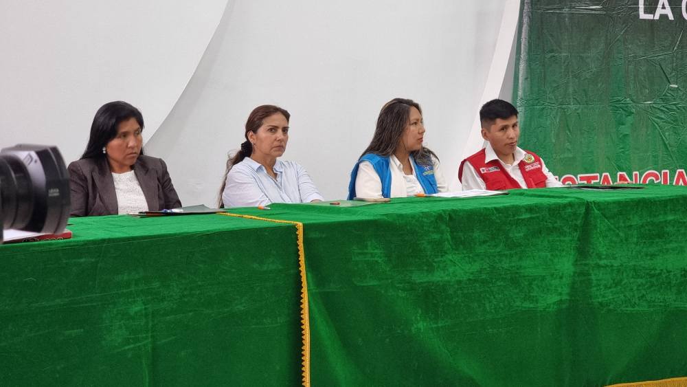 Alcalde provincial de La Convención juramenta a nuevos miembros de la IAL para la lucha contra la anemia en el distrito de Santa Ana