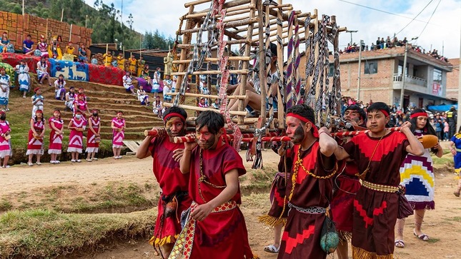 Gore Promueve Tradicional Escenificación “Los Wamachukos Y La Doncella Xauxa”