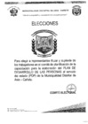 Vista preliminar de documento bases y cronograma para la elección de los representantes de los servidores 2024-2026