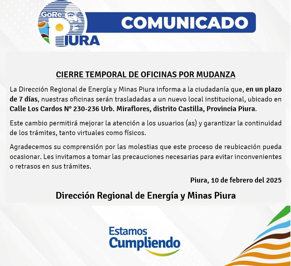 Comunicado-DREM