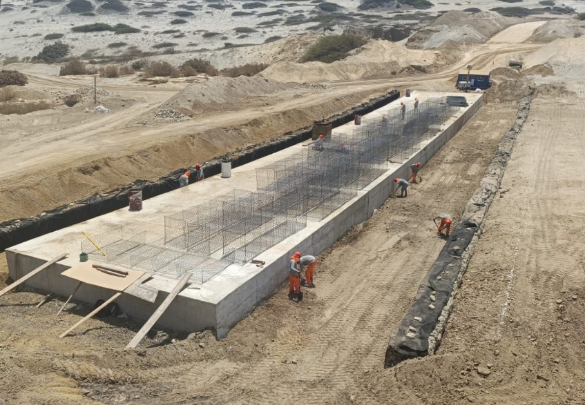 Gestión del gobernador Luis Neyra avanza con millonaria construcción de vía La Costanera I que dinamizará el turismo en Talara