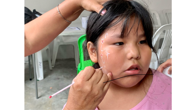 Los vecinos pudieron acceder a los servicios gratuitos de: corte de cabello, manicure, trencitas, caritas pintadas, pintura, dibujo y una tarde de cine. 
Seguiremos trabajando de manera descentralizada para llevar estos servicios gratuitos a todos los rincones de nuestra distrito.