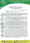 Vista preliminar de documento Ordenanza Municipal 001-2025