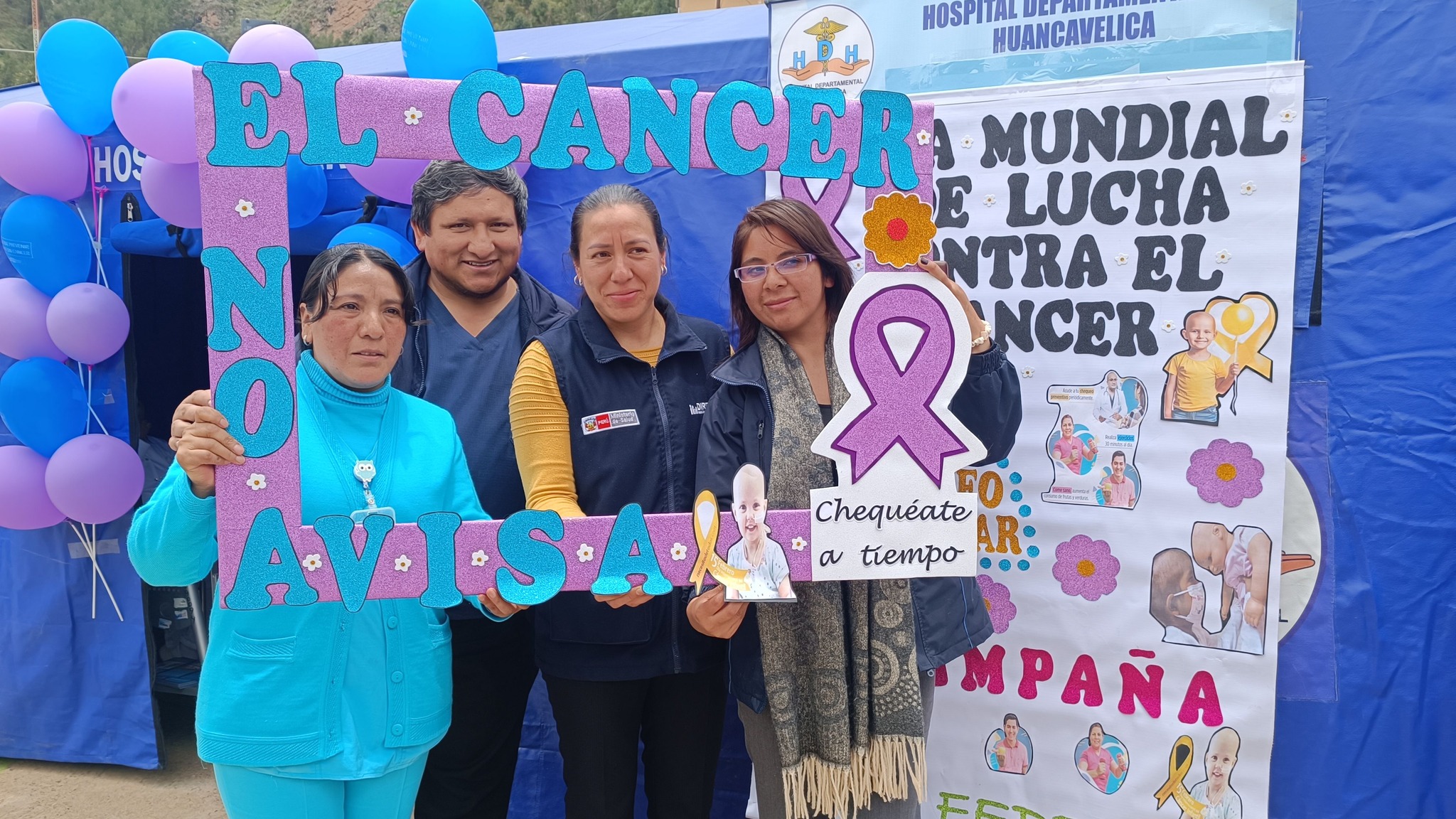 organizan campaña contra el cáncer