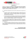 Vista preliminar de documento Comunicado N. ° 7 Wasi_Mikuna_La Republica. 9.2.2025