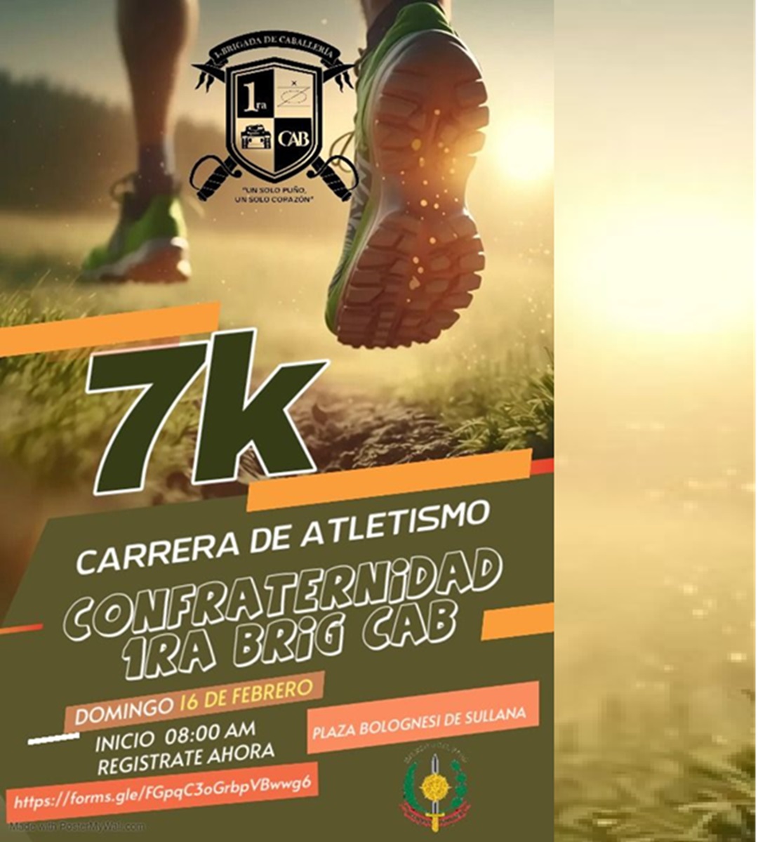 Alcalde de Marcavelica participará en la primera carrera de atletismo confraternidad 7k “primera brigada de caballería”