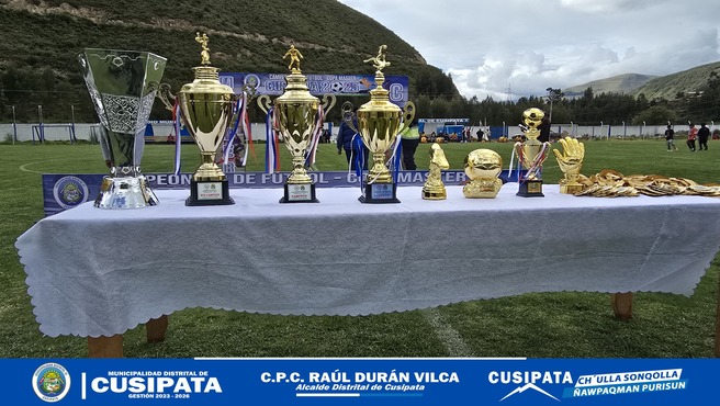 Final del Campeonato Futbol Copa master Cusipata 2025