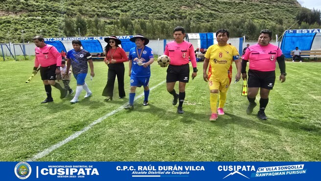 Final del Campeonato Futbol Copa master Cusipata 2025