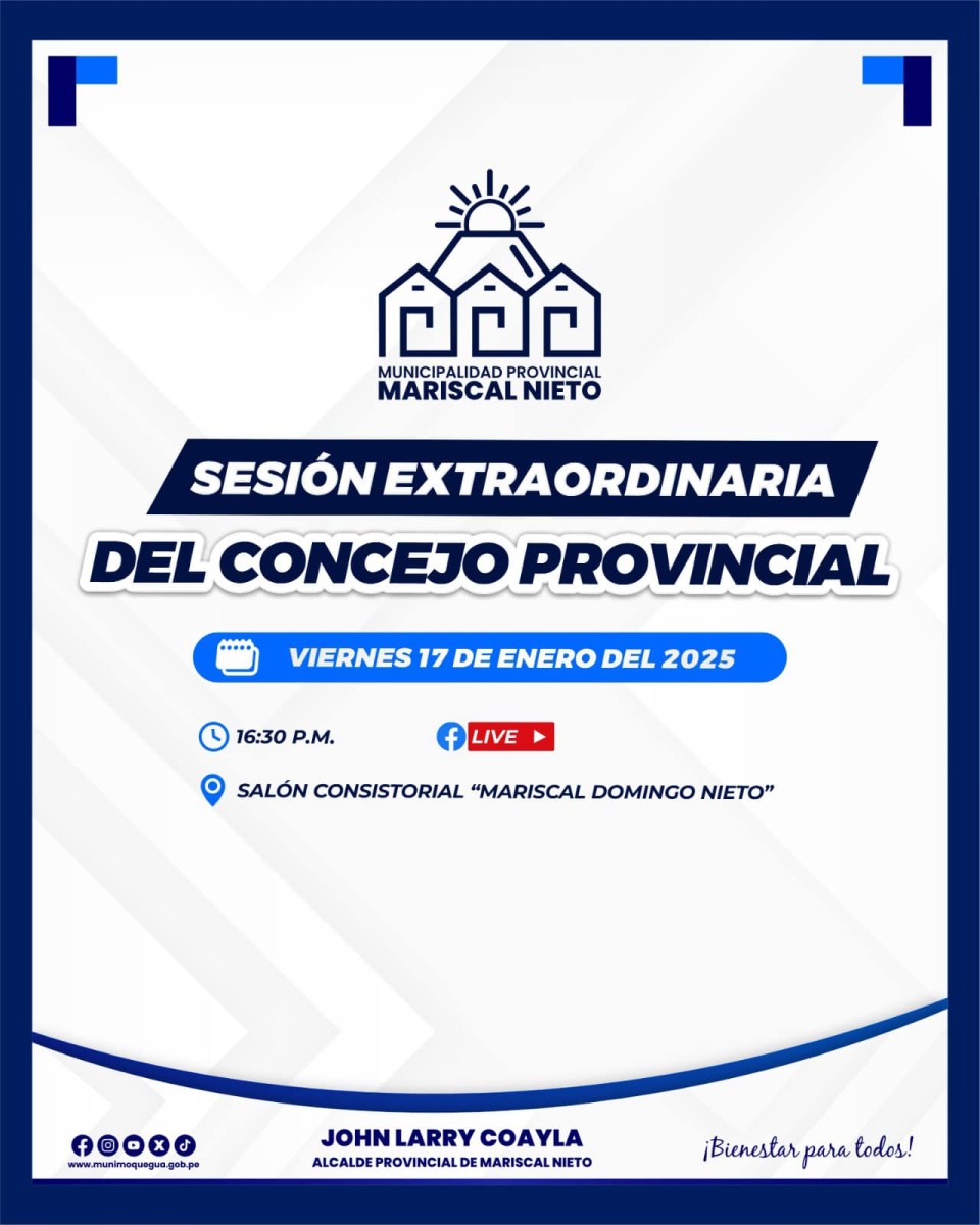 SESION EXTRAORDINARIA.
