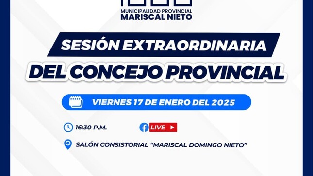 SESION EXTRAORDINARIA.
